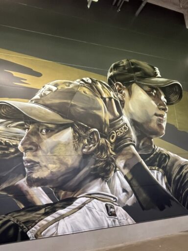 エスコンフィールド壁画