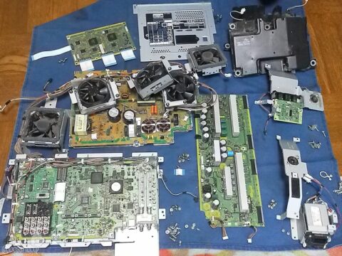 プラズマTVの部品